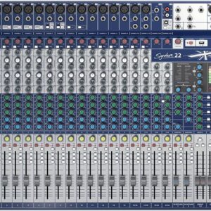SOUNDCRAFT SIGNATURE 22 22 канали, пульт мікшерний+кейс